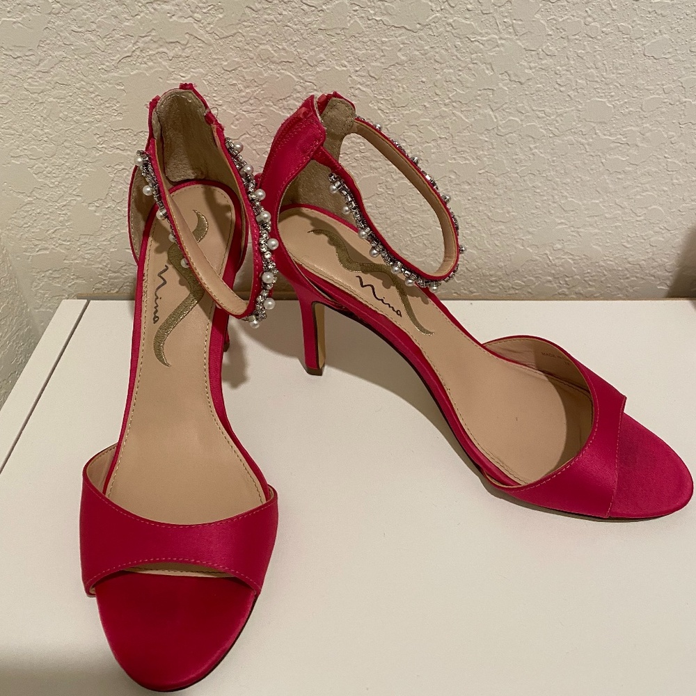 Pink shoes
